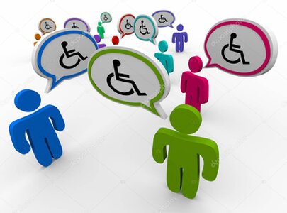 Ragazzi con disabilità durante un laboratorio educativo di gruppo
