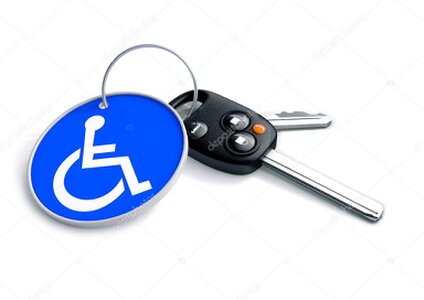 Pulmino attrezzato per il trasporto di persone con disabilità